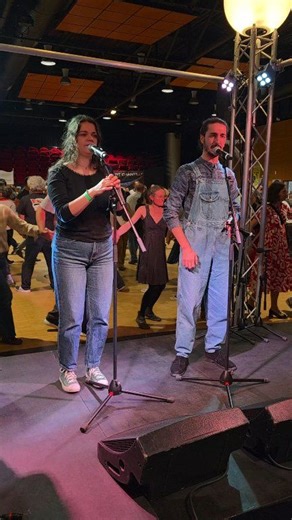 C'est parti pour le fest-noz 2026 du CCBO - Centre Culturel Breton d'Orvault avec la gavotte pourlet du Duo André / Lefebvre 🎶🤍🖤 🎥 Norbert Fest Noz #CCBO #festnoz #bretagne #breizh #bertegn | Norbert Fest Noz