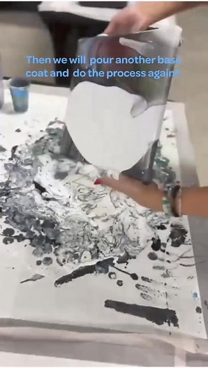 We want you to enjoy the fluid art experience, but we want you to love the outcome. We would never make you leave with something you would not be proud to display! What do you think, did you like the before or after better?  #FluidArt #ArtClasses #CreativeEscape #ThingsToDo #Pasadena #HawaiiFluidArt #ArtExperience #ArtWorkshop #CreativeFun #ArtJourney #ResinArt #Paseo | Hawaii Fluid Art | Facebook