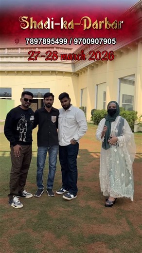 Ghulam Mohammed Yaseen | Life Style vlogger | Indian Influencer on Instagram: "Hyderabad’s most exclusive wedding expo, bringing everything you need for your big day under one roof 💍 From Nikah se Walima tak — ✨ Bridal Wear ✨ Jewellery ✨ Decor ✨ Catering ✨ Photography ✨ Trusted Wedding Vendors 🤝 A perfect bridge between trusted vendors & wedding families 📍 Hyderabad 📞 Bookings: 7897895499 Follow us for wedding inspiration, vendor highlights & expo updates 💫 #ShaadiKaDarbar #WeddingExpoHyder