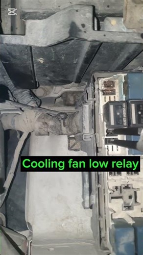 Ford Figo Cooling Fan Relay Location Guide 💥 #shorts