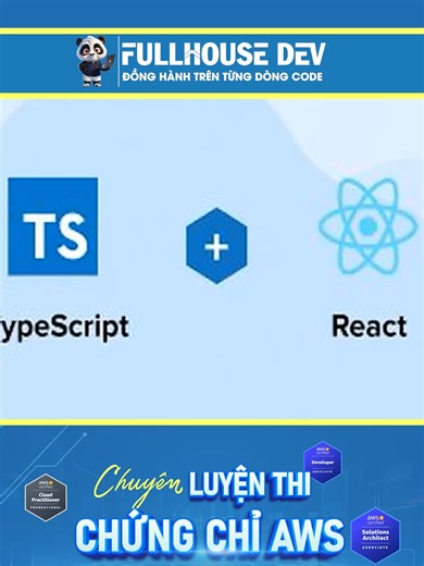 REACT TYPESCRIPT – KHI FRONTEND TRỞ NÊN AN TOÀN VÀ CHUYÊN NGHIỆP HƠN #fullhousedev #laptrinhweb #hoclaptrinh #react #typescript