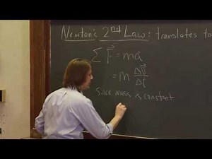 OpenStax AP Physics Chapter 8.1: Momentum and Newton's 2nd Law