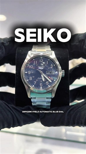 Seiko field blue dial #rekomendasi #original #seiko #jamtangan