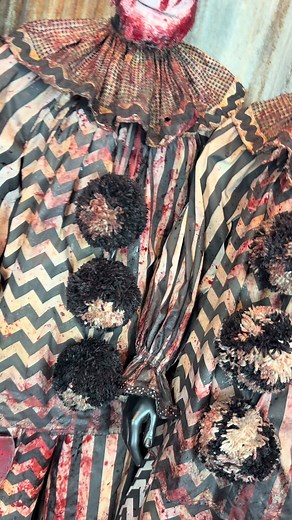 New Black & White Clown Suits - Ready to Ship Sale