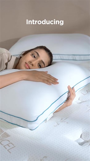 Introducing the Celeste Dream Pillow! Velvety to the touch, with an elastic outer layer that hugs you in comfort. Super plushy, airy, and crafted for nights that truly feel like dreams. Wake up to the luxury of well-rested mornings. Shop Now: www.celestemattress.com #MasterCeleste #CelesteSleepAccessories #CelesteDreamPillow #Luxury #BetterSleepEveryNight #cozy | Master Celeste