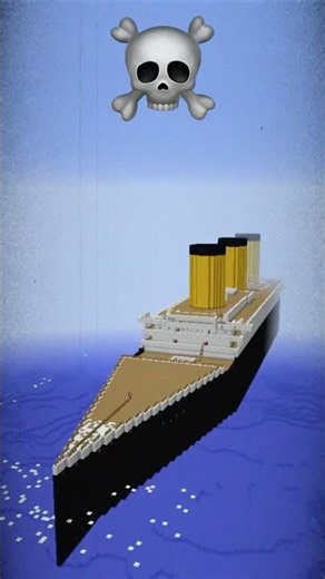 TITANIC Build Tutorial In Minecraft — JJ VS MIKEY Challenge — Maizen Parody