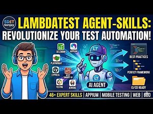 LambdaTest Agent Skills Explained 🚀 | Build Selenium & Playwright Frameworks with Claude and Copilot