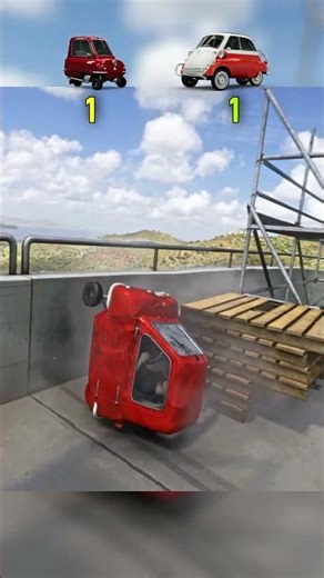 Peel P50 vs BMW Isetta