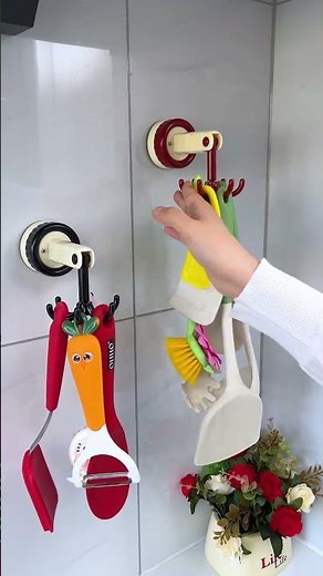 Now Even Hooks Come with Suction Cups! 😱 Genius Home Hack 🔥 | Viral Gadget