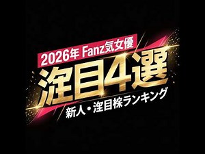 【2026年最新】FANZA注目の新人女優TOP5｜再生数で選ぶおすすめランキング