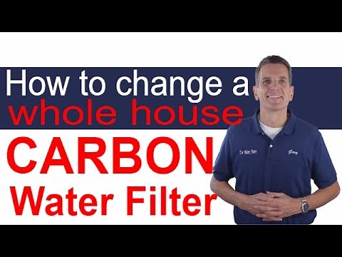 How to Change a Whole House Carbon Water Filter