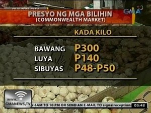 24 Oras: Presyo ng ilang bilihin gaya ng bawang, luya at karne, patuloy ang pagtaas