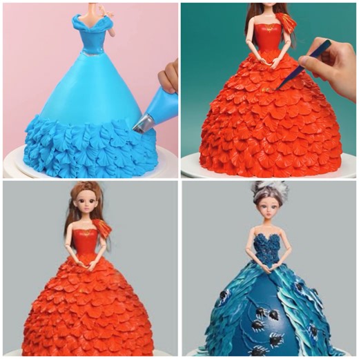 240K views · 4.5K reactions | The cutest princess cake decorating ideas ever!殺✨ | MetDaan Cakes | Facebook