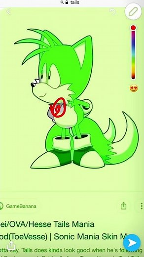 Tails farts then spills sauce on his chest