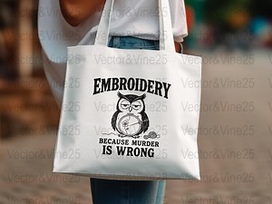 Embroidery Owl PNG, Funny Sewing Hoop Design (digital Download) - Etsy