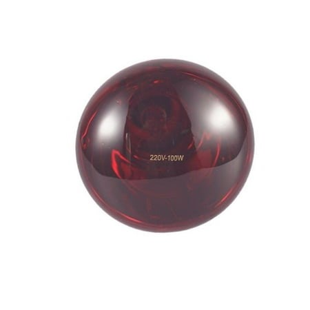 lionlar Infrared Bulb 100 Watts Reflector Red Heat Lamp Bulb for Reptiles Pet Chicks - Walmart.ca