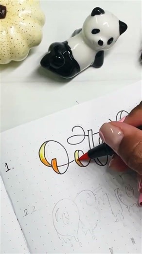 October lettering ideas! 💡