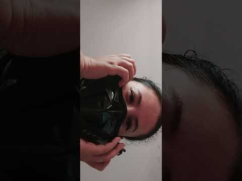 ASMR! 5 min ,on my boyfriend's HELMET and its accessories.