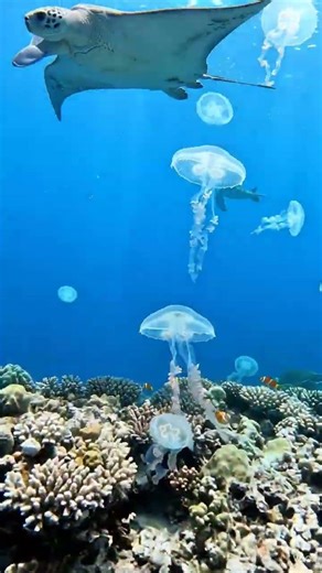 beautiful creatures of the sea🌊🌊 #ocean follow for next video👍👍