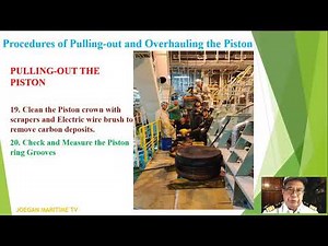 How to Pull out and Overhaul the Main Engine Piston of a Ship