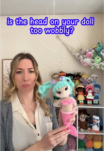 How to Stabilize Wobbly Crochet Doll Heads