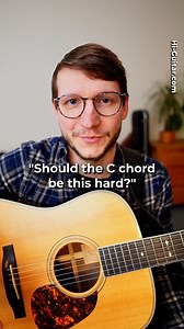 24K views · 169 reactions | Should the C chord be this hard? C major is the hardest of the 8 open chords beginners learn first. Having short nails is essential for a clean C. Beginner since 2023? Let’s change that: Hi-Guitar.com/The-Spark #guitarlessons #guitartutorials #guitar | Hi Guitar by Florian | Facebook