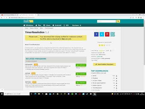 Timer Resolutionダウンロード方法