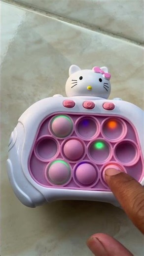 Colorful Pop It Toy Popping & Pressing Fun #popit #fidgettoy #sensorytoy