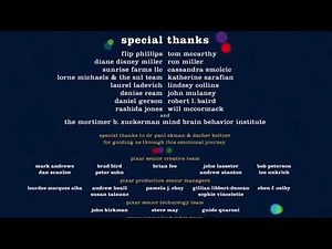 Disney / Pixar Animation Studios (2015) Closing - Inside Out