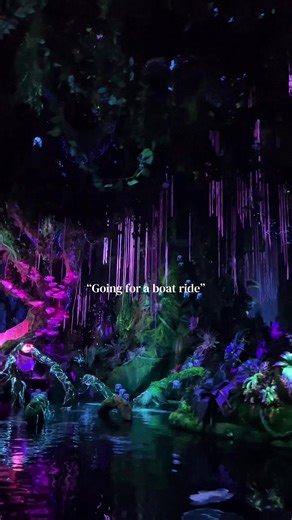 Insane boat ride of my life ✨ #animalkingdom #avatar #naviriverjourney #disneyworld