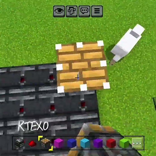 How to make rainbow in minecraft #trendingshorts #viralshorts #minecraftshorts #youtubeshorts