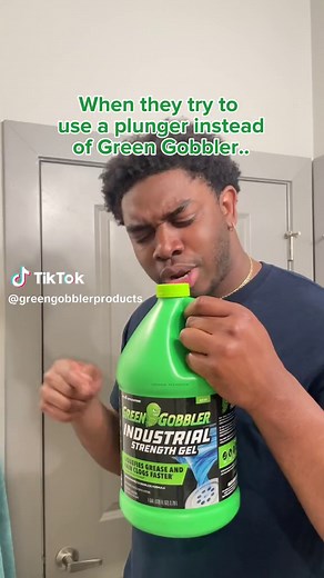 Make sure you’re using Green Gobbler to clear those drains of anything that could back it up! #drainunclogger #GreenGobbler #draincleaner #uncloggingtips #plungeralternative
