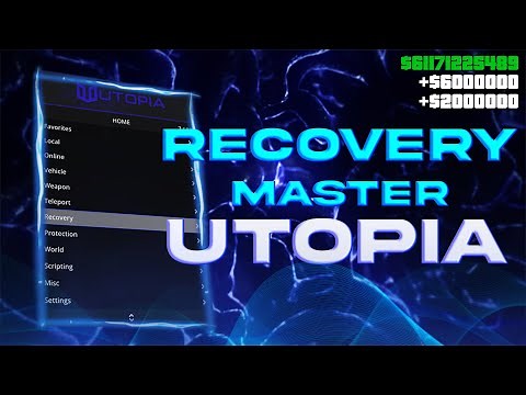 Utopia Mod Menu (RECOVERY Expert + All Unlocks + Stable) (UNDETECTED*) GTA 5 ONLINE