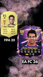 FIFA 20 vs FC 26 Rating Shock #fifa #fc26