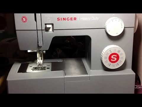 Probando la Singer Heavy Duty 4432