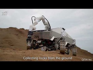Ground demonstration of the first prototype of GITAI's lunar robotic rover