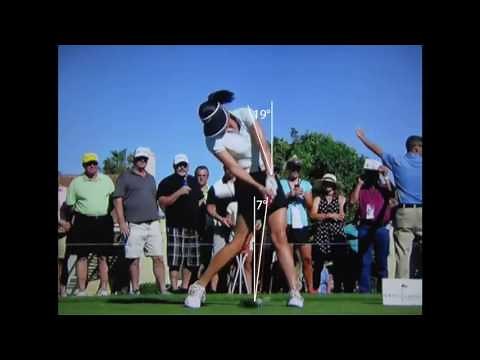 Michelle Wies Golfschwung in Zeitlupe mit dem Driver: 5 Tricks für mehr Länge. Lernen im Zeitraffer.
