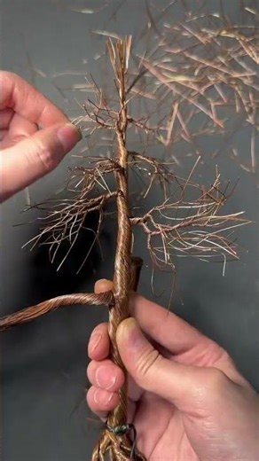 diy wire tree art 🌳 | handmade craft tutorial #diy #crafttutorial #creativediy #diycrafts #shorts