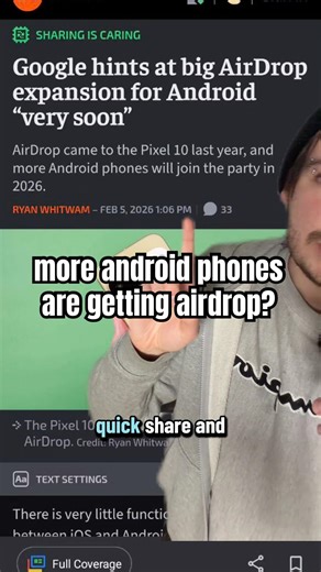 AirDrop is coming to more android devices… Whatever