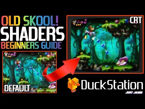 DuckStation Super Easy Shaders Guide #duckstation #ps1 #emulator