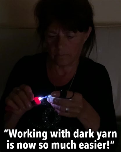 3.1K views · 88 reactions | No more problems crocheting with dark yarn and in dimly lit places!  This rechargeable LED Crochet Set allows you to see stitches clearly and remove guessing. Get yours here  everything-crochet.com/products/led-crochet-set | Everything Crochet | Facebook