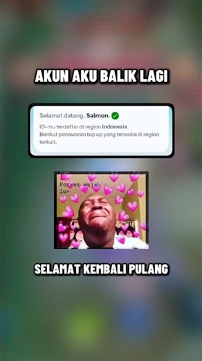 MY ACCOUNT IS BACK AGAIN