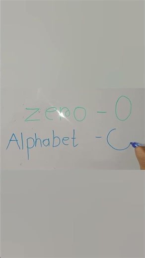 Zero vs Letter O | Easy Difference 🔥