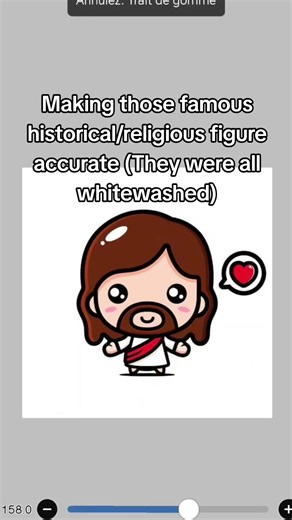 Pt2? (Buddha is from india and Napoleon is from Corsica I didn't make him black just tan because it said that he had an olive skin, he was Italian and Mediterranean.) #HistoryTime #Art #whitewashing #Fyp #xbcyza