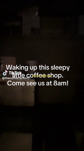Waking up this sleepy little coffee shop. We’re open at 8am!#Muskegon #ShopLocal #CozyVibes #TheCoffeeFactorymuskegon