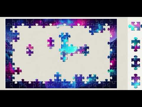 A large Glowing blue moon in the sky😍//#beautiful gaming puzzle 🧩‪@JigsawPuzzle928‬