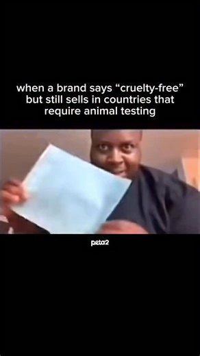 some companies like Mac Cosmetics, Revlon, and Makeup Forever misleadingly claim “cruelty-free” but still sell in countries where animal testing is required, tricking consumers into supporting animal abuse 😡 every year, hundreds of thousands of rabbits, mice, guinea pigs, and other animals endure painful tests for cosmetics, personal-care products, and household items substances are forced into their stomachs, eyes, and skin, often causing blindness, burns, and lifelong suffering 💔 check out c