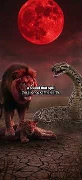 The Roar and the Hiss { LION VS PYTHON}