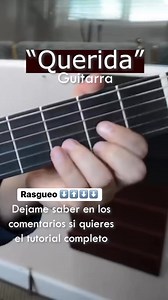 Querida cover tutorial de guitarra demostración de acordes #guitarra | Franky Soto