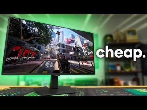 We Bought the CHEAPEST OLED Gaming Monitor